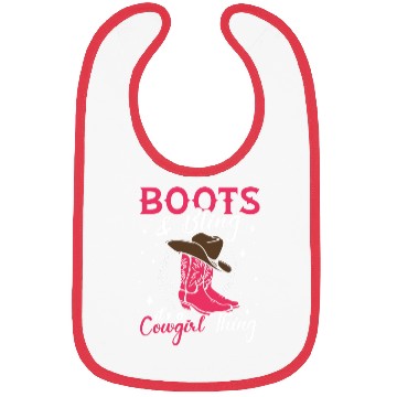 Discover Boots And Bling It's A Cowgirl Thing Bibs