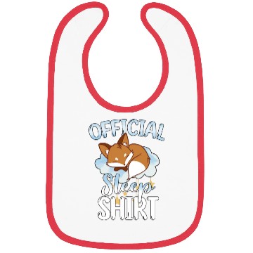 Discover Official Sleep Bibs Fox