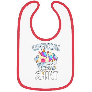 Discover Official Sleep Bibs Unicorn