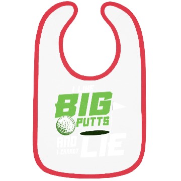 Discover I Like Big Putts And I Cannot Lie Golf Golfing Bibs