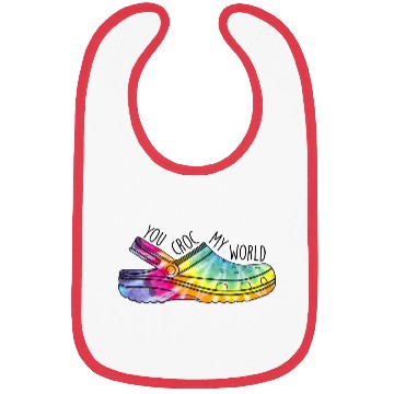 Discover rainbow world summer Bibs