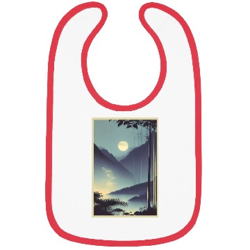 Discover Enchanting Rainforest Night Bibs