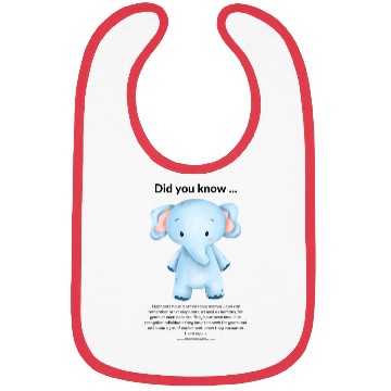 Discover Did you know ... elephant Bibs