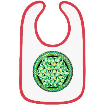 Discover Spring mandala copy Bibs