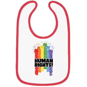 Discover Pride LGBTQ. Human rights Bibs