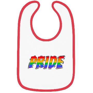 Discover Pride LGBTQ. Statement Bibs
