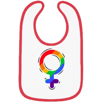 Discover Pride LGBTQ. Statement Bibs