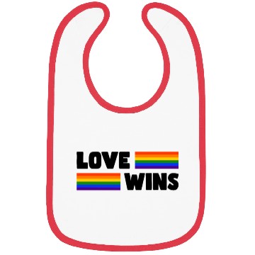 Discover Pride LGBTQ. Statement Bibs
