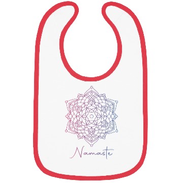 Discover Serenity Mandala Namaste Bibs