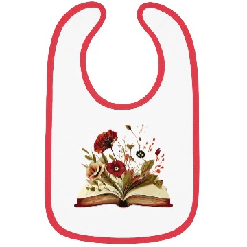 Discover Garden Reading Bibs