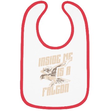 Discover Inside Me Is A Falcon Bird Owner Falconry Bibs