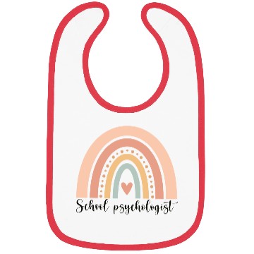 Discover School Psychologist Rainbow Bibs
