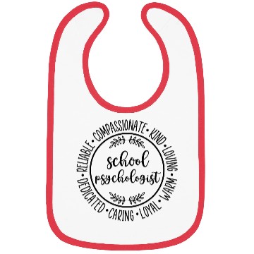 Discover School Psychologist Gift Bibs