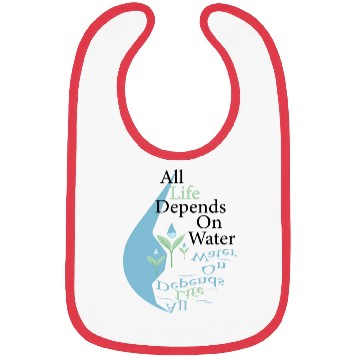 Discover Nice Design about World Water Day Bibs