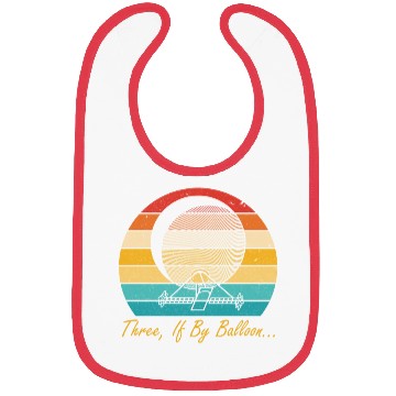 Discover Three, If By Balloon Bibs