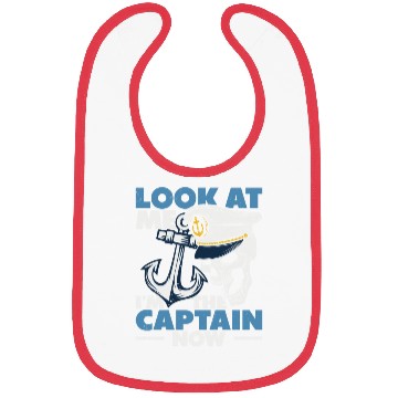 Discover Captain Boat Lovers Fishermen Sailing Boating Bibs