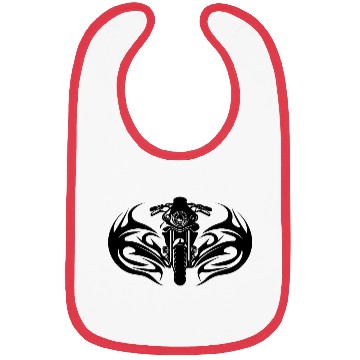 Discover Motorcycle Racing Tattoo Splash Style Bibs