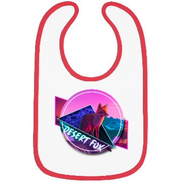 Discover Desert Fox 1980s Original / 砂漠のキツネ Bibs