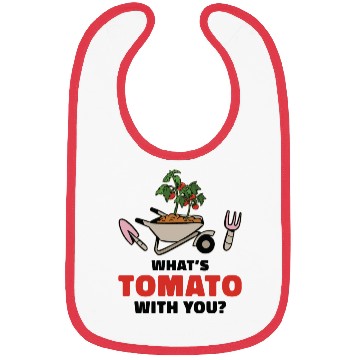 Discover Tomato Gardening Lover Funny Gardener Gift Bibs