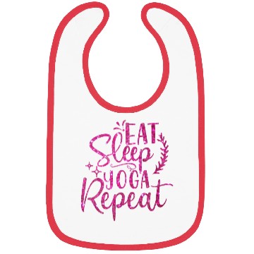Discover Eat Sleep Yoga Repeat Bibs