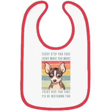 Discover Every Bite You Take - Chihuahua Bibs