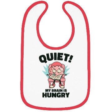 Discover Book Lover Brain Reading Books Literature Bibs