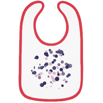 Discover abstract circles pattern Bibs