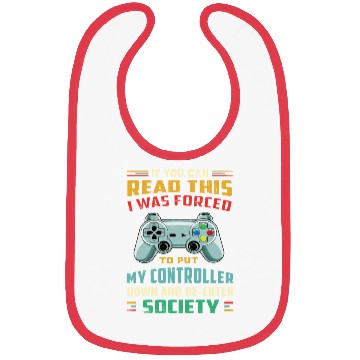 Discover Video Game Retro Vintage Gaming Lover Bibs
