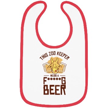 Discover Zookeeper Drinking Beer Zookeeping Beer Lover Bibs