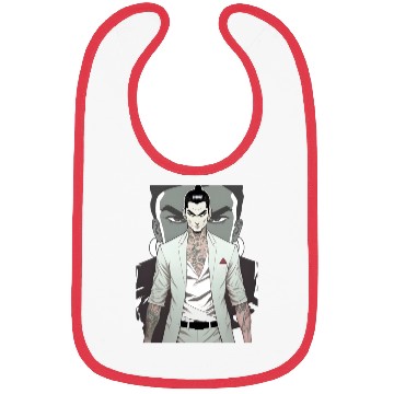 Discover Japan Yakuza Greeny Face Bibs