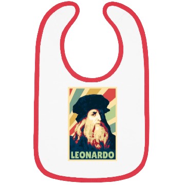 Discover Leonardo Da Vinci Vintage Colors Bibs