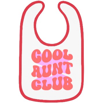 Discover Cool Aunt Club Bibs