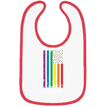 Discover California Pride Month Pride Flag LGBT Community L Bibs