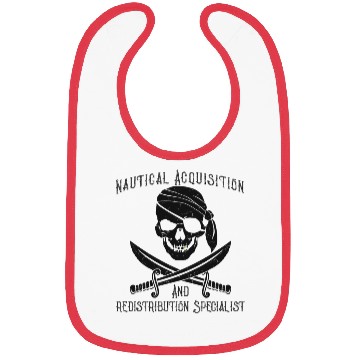 Discover Pirate Acquisition And Redistribution Specialist Bibs