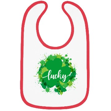 Discover Watercolor Saint Patrick Day Bibs