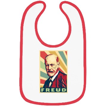 Discover Sigmund Freud Vintage Colors Bibs