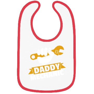 Discover Daddy Mechanic Engineer Bibs