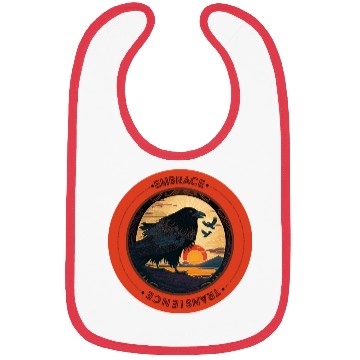 Discover Raven, Sunset : Embrace Transience Bibs