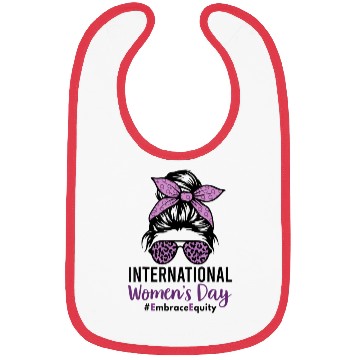 Discover International Women s Day 2023 8 March Messy Embr Bibs