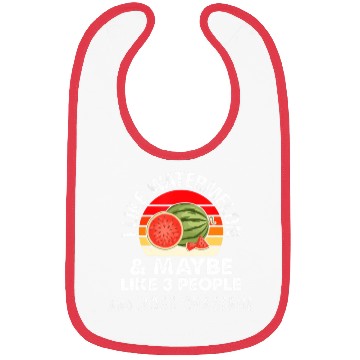 Discover I LIKE WATERMELON AND MAYBE LIKE 3 PEOPLE ROSS CH Bibs