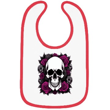 Discover Los Angeles Mexican sugar skull Bibs