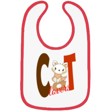 Discover Cat Lovers Bibs