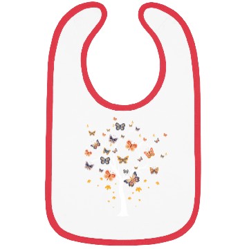 Discover Colorful Nature Butterfly Lover Bibs