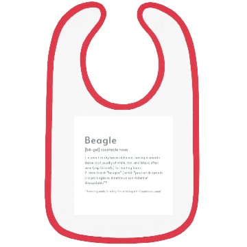 Discover Beagle Definition PTBW Bibs