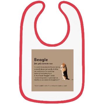 Discover Beagle Definition PSBLBS Poster Bibs