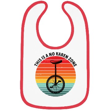 Discover This is a no karen zone black text Bibs