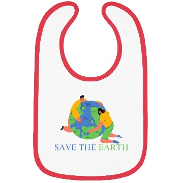 Discover save the earth day Bibs