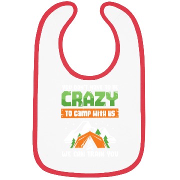 Discover Funny Camping Trip Vacation Friends Camper Gift Bibs