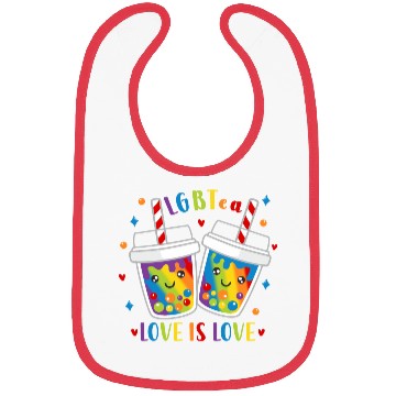 Discover LGBTea Love is Love Bibs