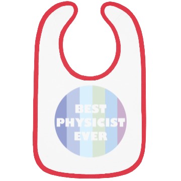 Discover Retro Physics Lover Educational Best Physicist Bibs
